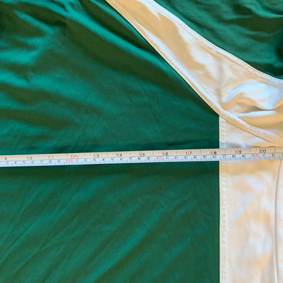 Manhattan College Polo Shirt Jaspers Green Mens Small US Flag Cool Dry Golf NCAA - Picture 9 of 11